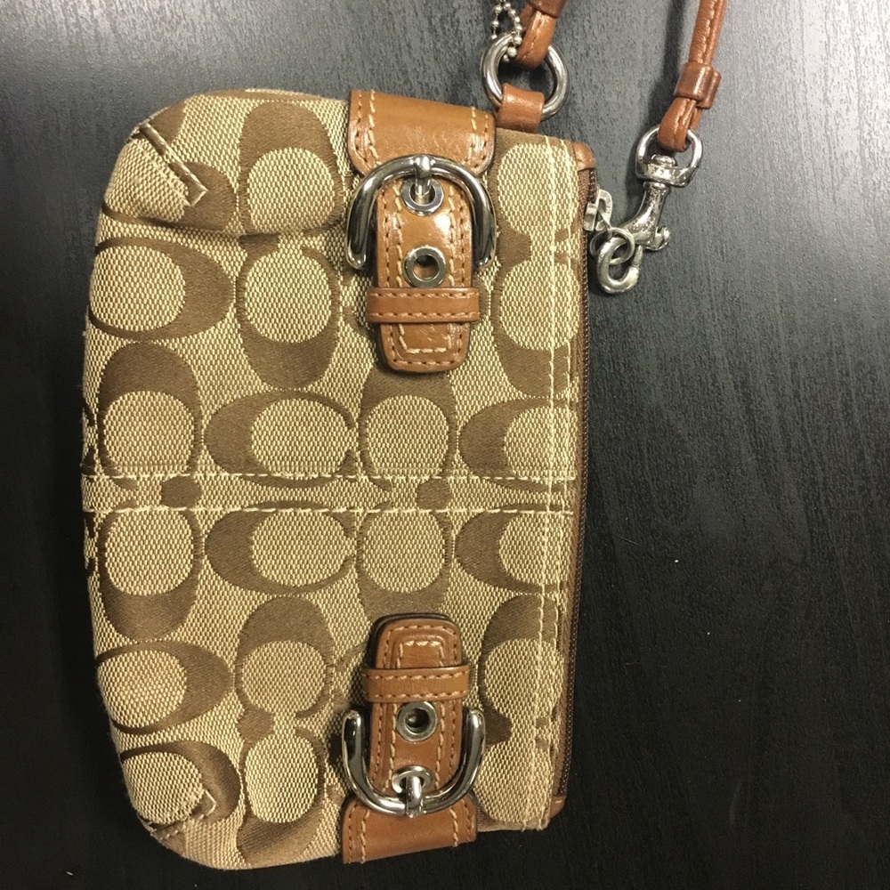 Coach wristlet